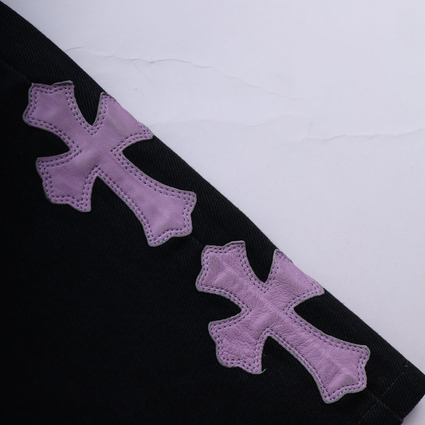 CHROME HEARTS PURPLE PATCH LEVI FRIENDS AND FAMILY 1 OF 1