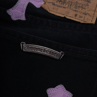 CHROME HEARTS PURPLE PATCH LEVI FRIENDS AND FAMILY 1 OF 1
