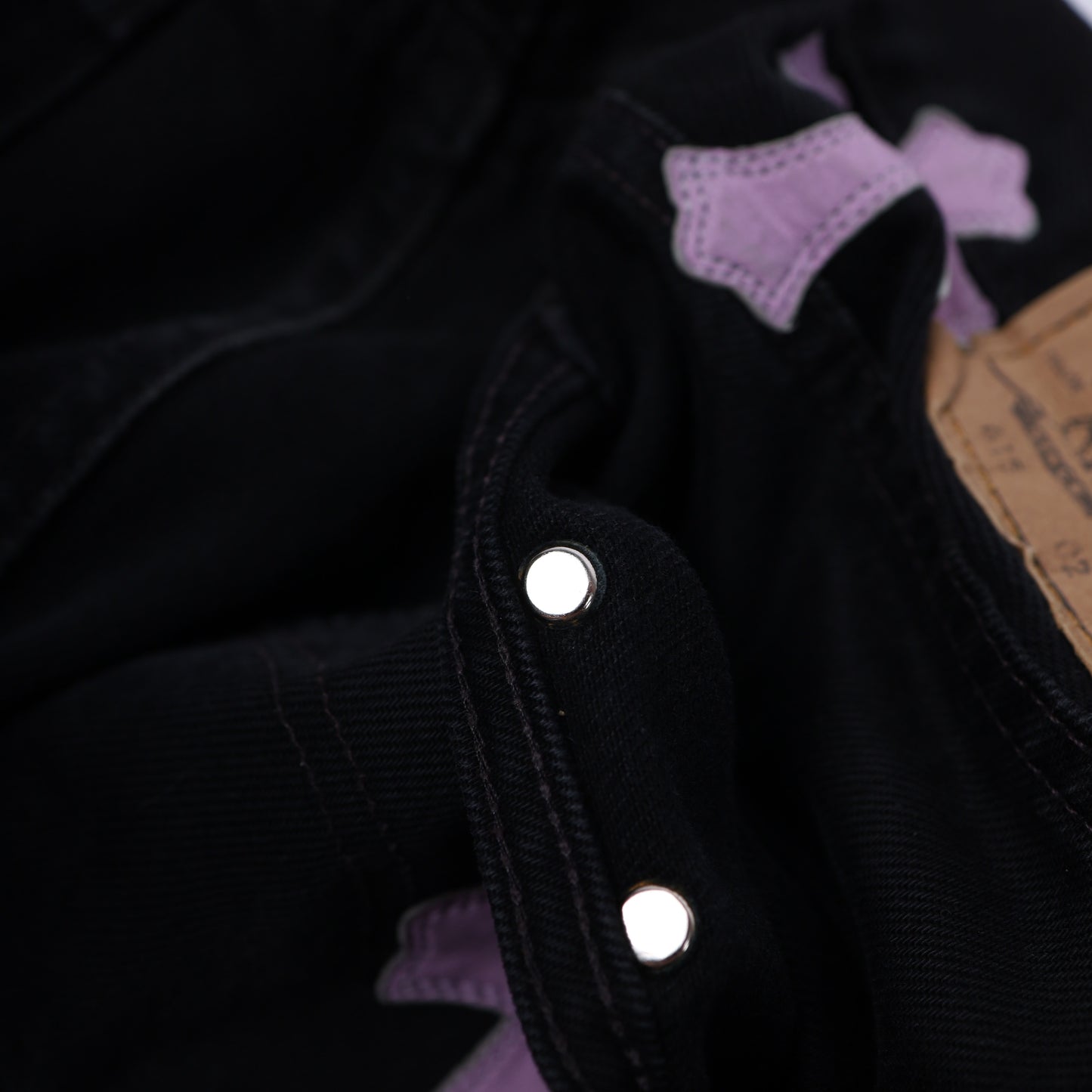 CHROME HEARTS PURPLE PATCH LEVI FRIENDS AND FAMILY 1 OF 1