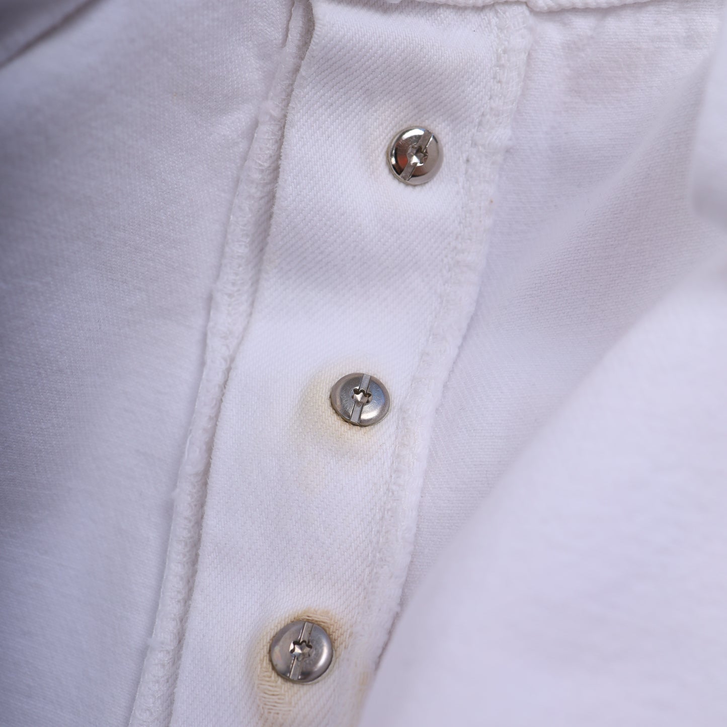 CHROME HEARTS WHITE/PINK PATCH LEVI RHODIUM PLATED