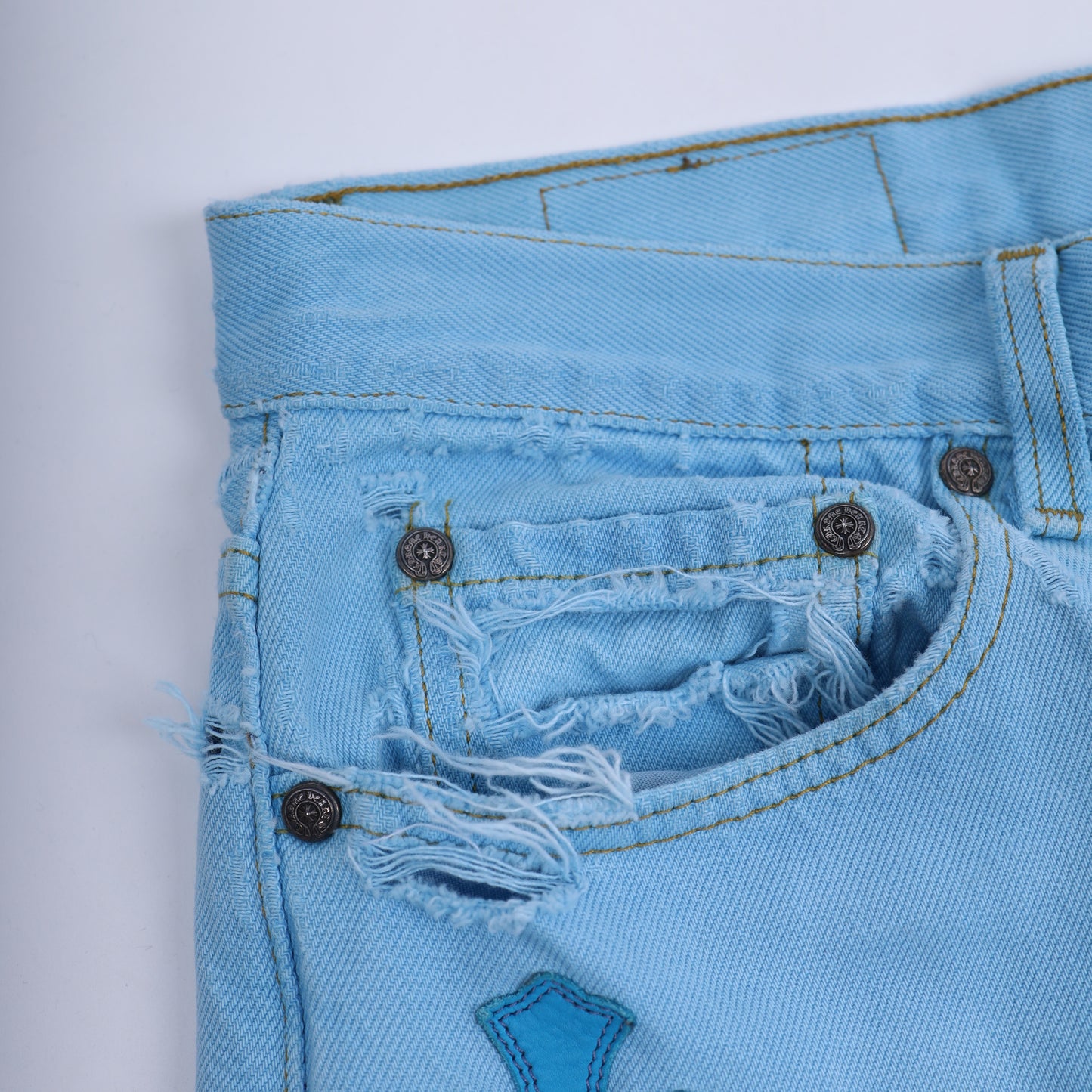 CHROME HEARTS CLB BLUE LEVI'S