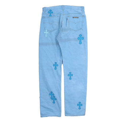 CHROME HEARTS CLB BLUE LEVI'S