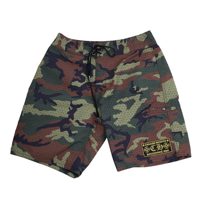 CH NEW RELEASE CAMO PLUS MONOGRAM SHORTS