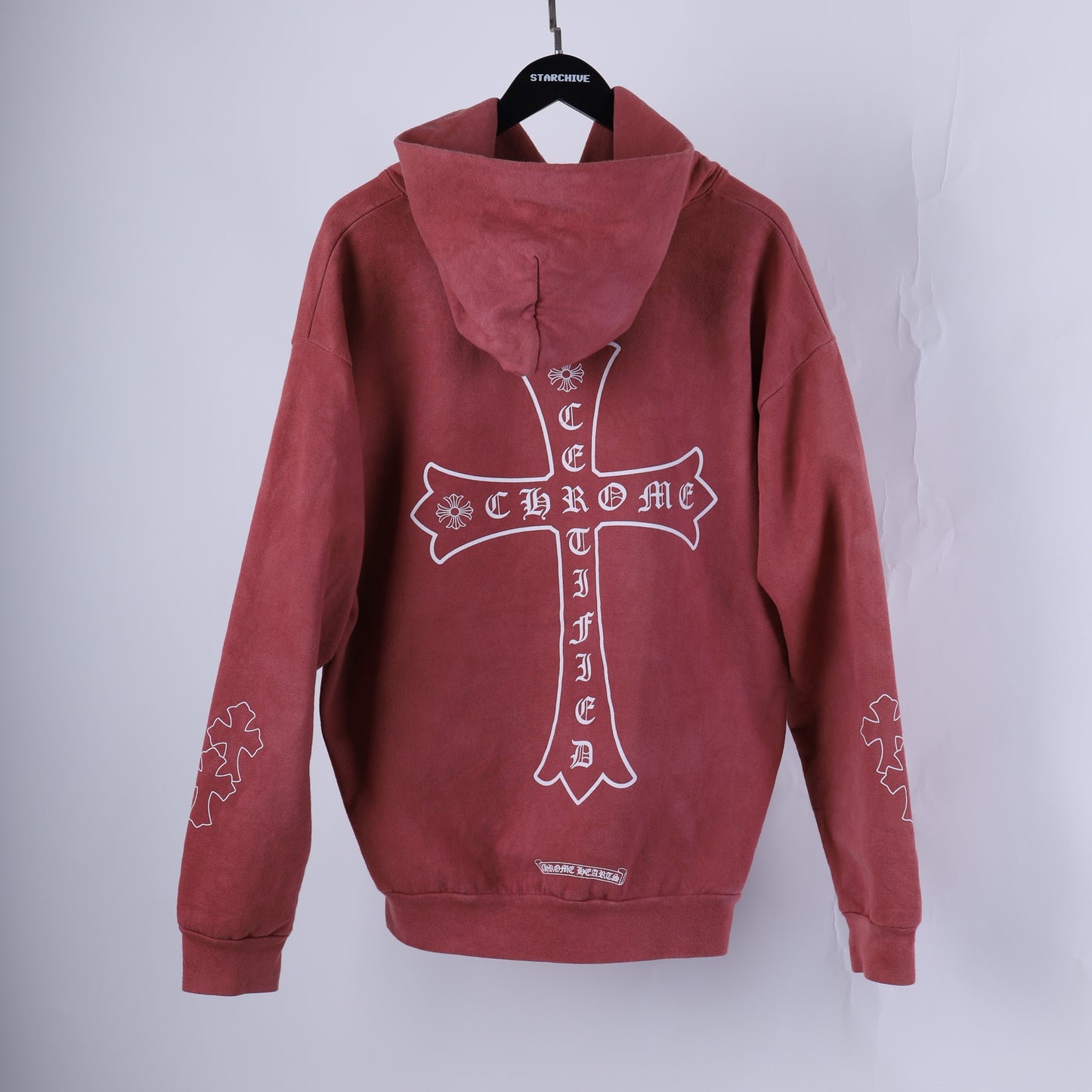 Chrome Hearts Red CLB Friends and Family Exclusive Hoodie
