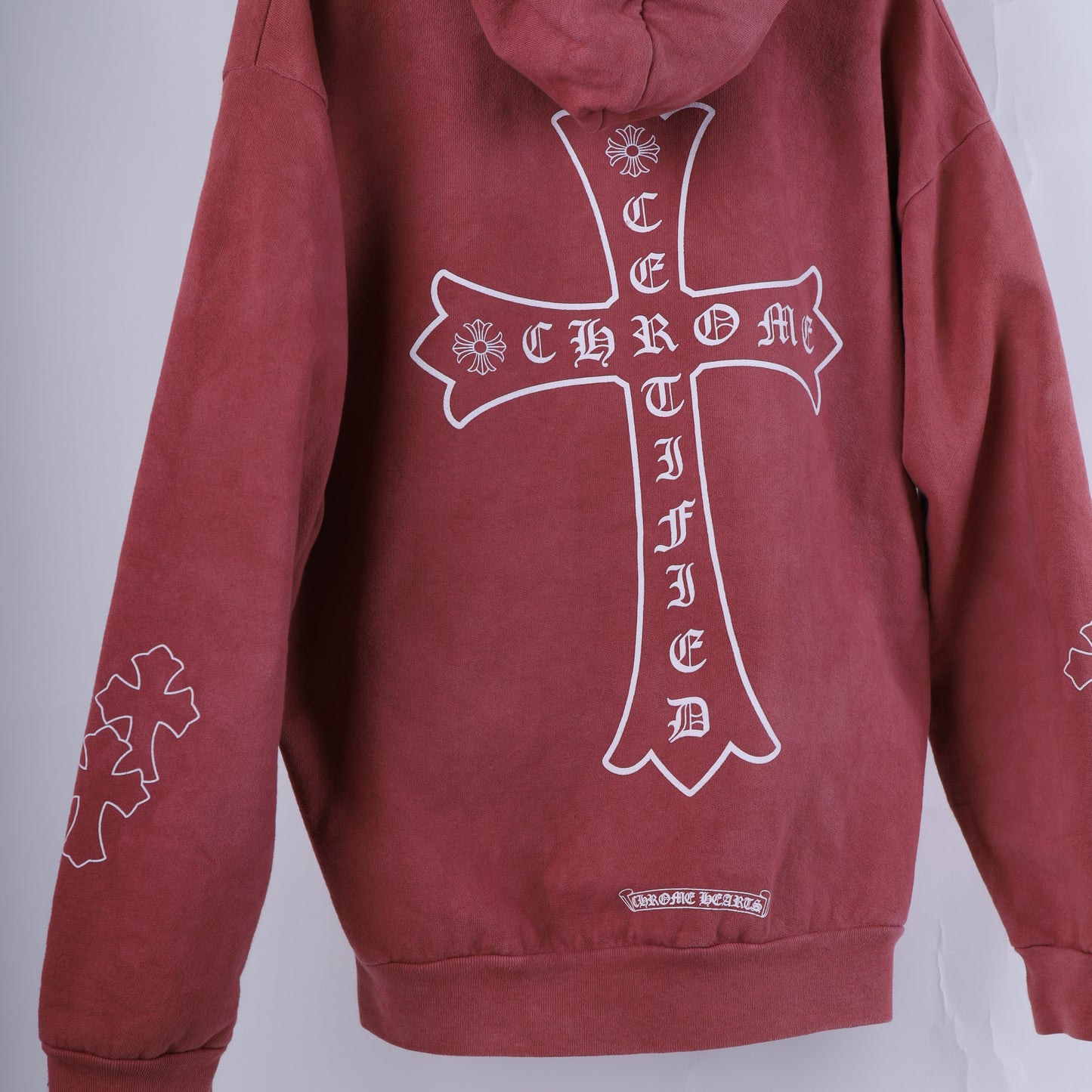 Chrome Hearts Red CLB Friends and Family Exclusive Hoodie