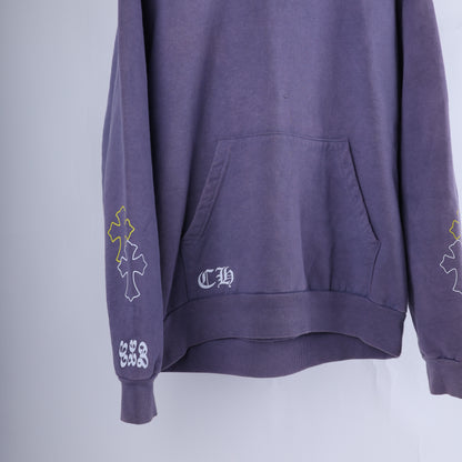 Chrome Hearts Blue CLB Friends and Family Exclusive Hoodie