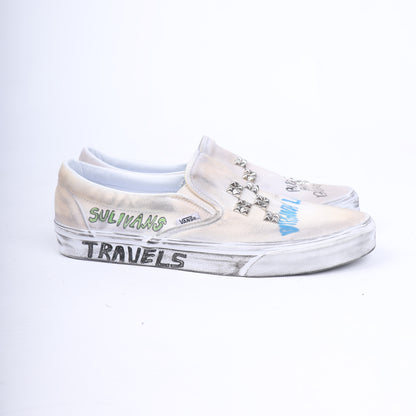 PALY 1/1 HAND DRAWN VANS SLIP ONS