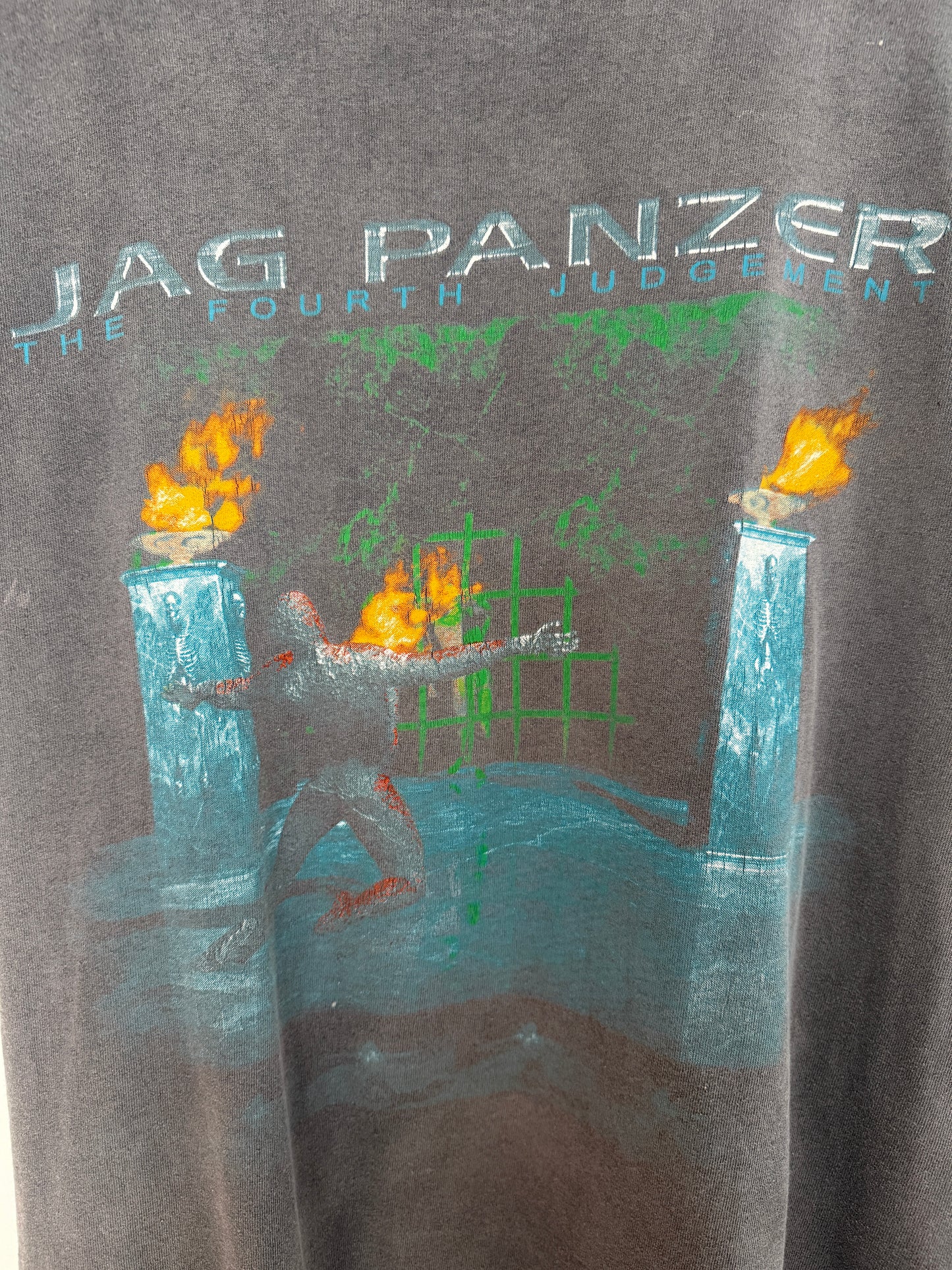 VINTAGE JAG PANZER FADED BAND TEE