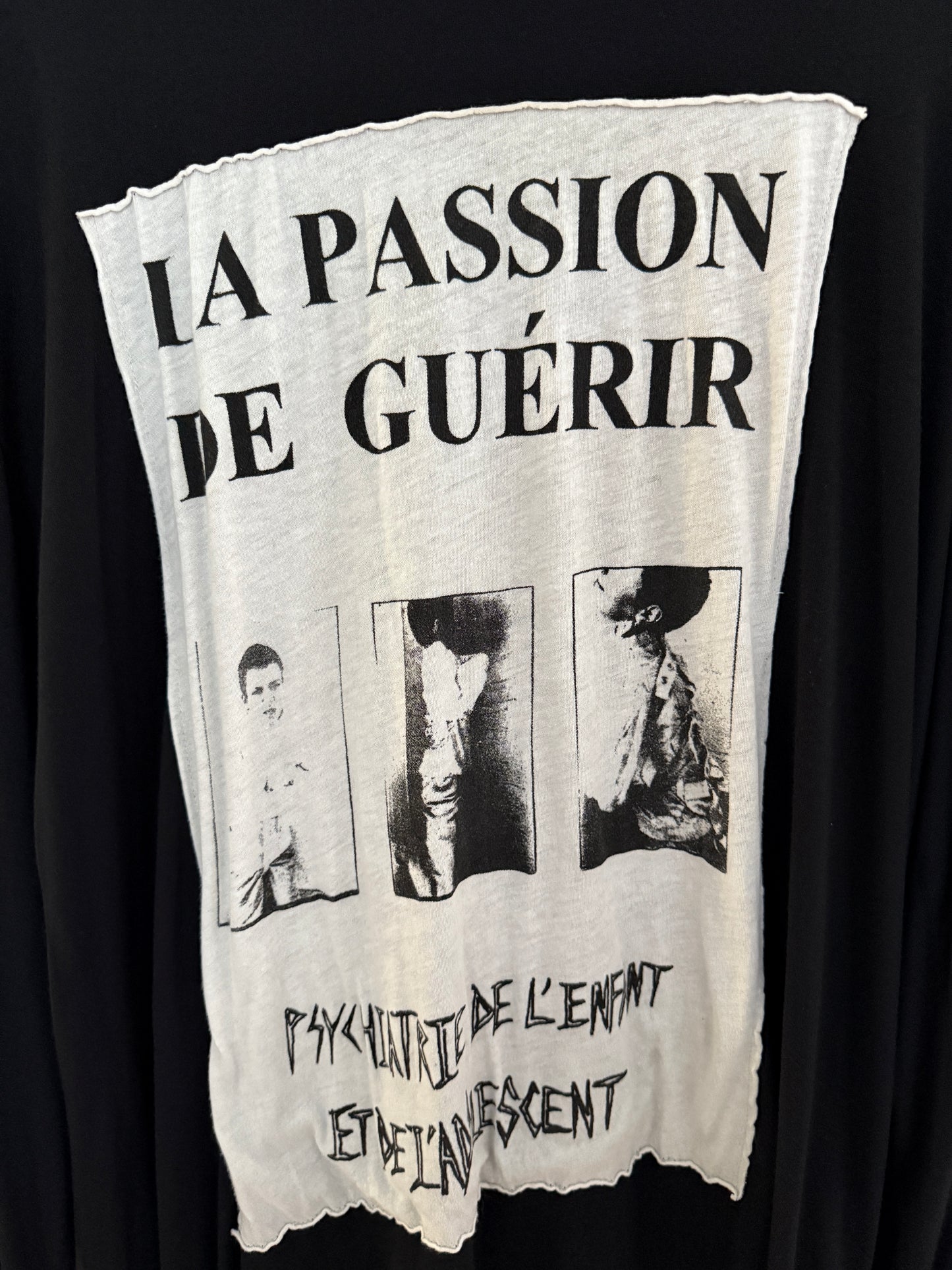 ERD ENFANTS 'LE PASSION DE GUERRITE' PATCHED LONG SLEEVE TEE