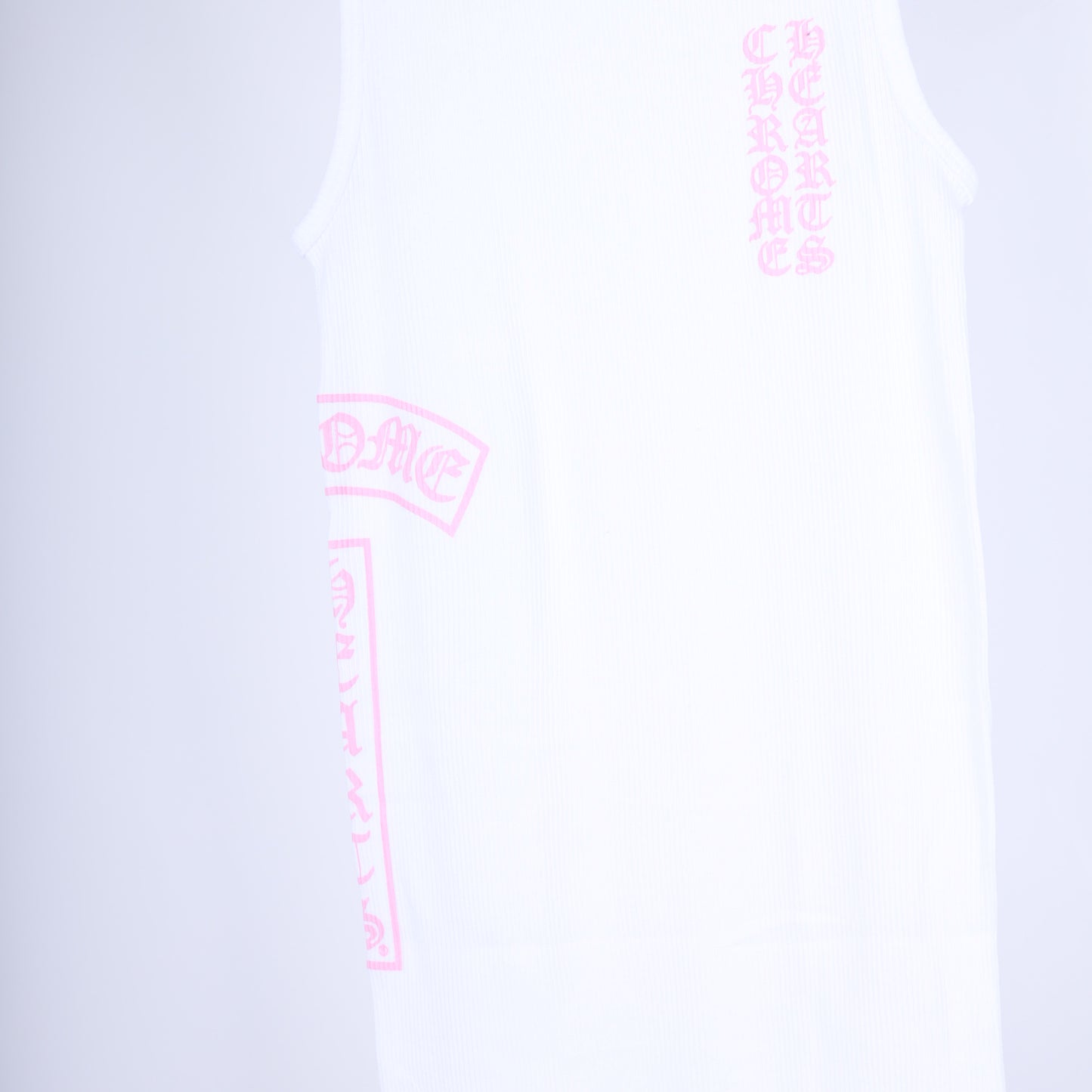 PINK/WHITE TBAR LOGO TANK TOP