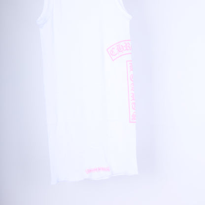 PINK/WHITE TBAR LOGO TANK TOP