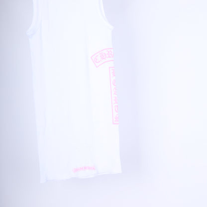 PINK/WHITE TBAR LOGO TANK TOP