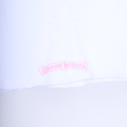 PINK/WHITE TBAR LOGO TANK TOP