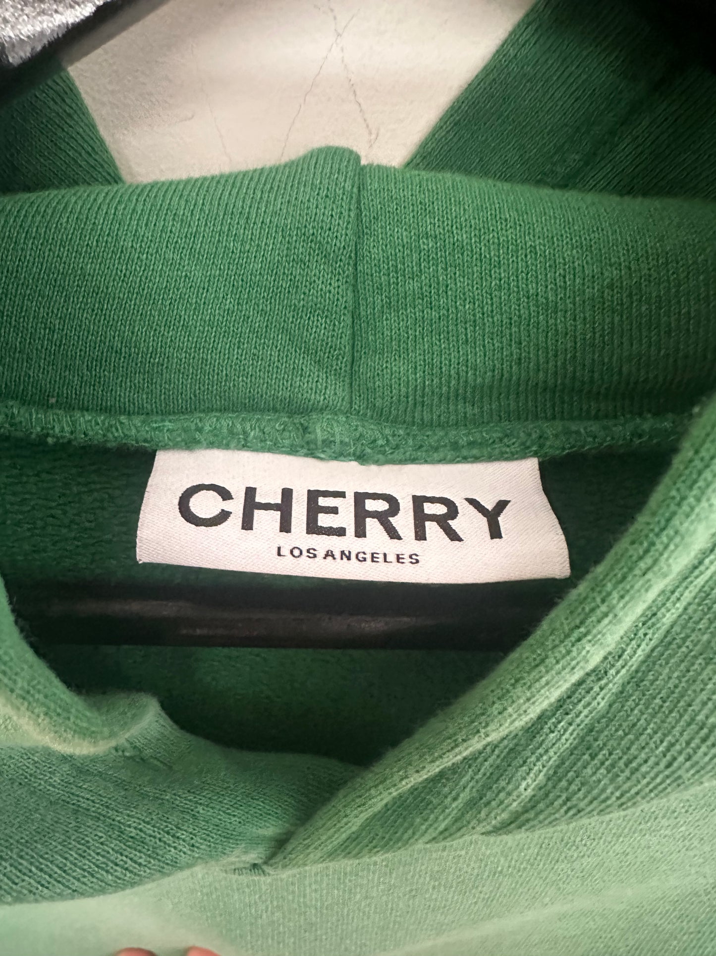 Faded Green Cherry Hoodie