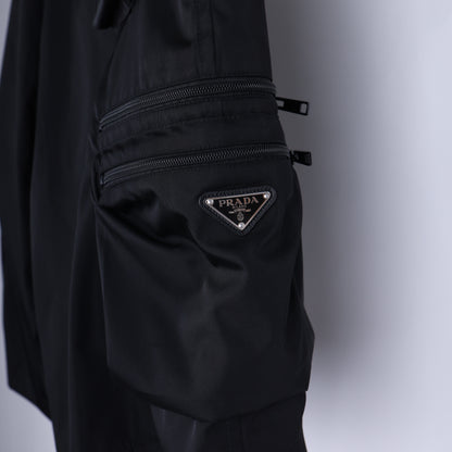 PRADA NYLON CARGO SHORTS