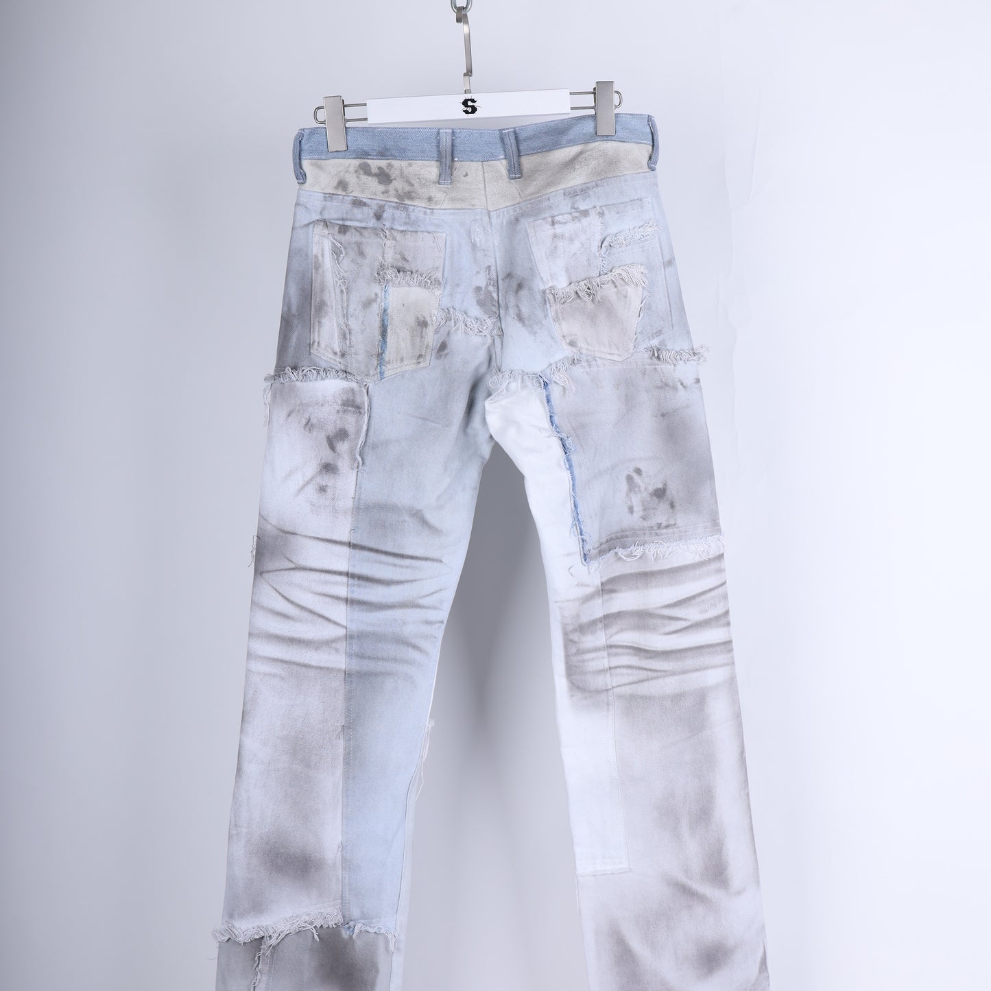 ANT/ANTI WHITE THRASHED DENIM