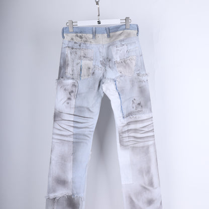 ANT/ANTI WHITE THRASHED DENIM