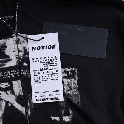 ENFANTS RICHES DEPRIMES MAXFIELD HOODIE 4.5 WAR ZIP UP ASSEMBLAGE XL