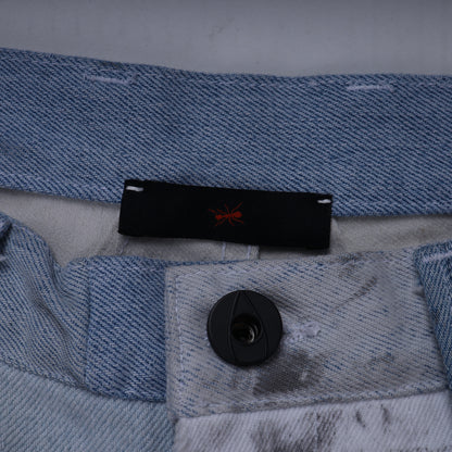 ANT/ANTI WHITE THRASHED DENIM