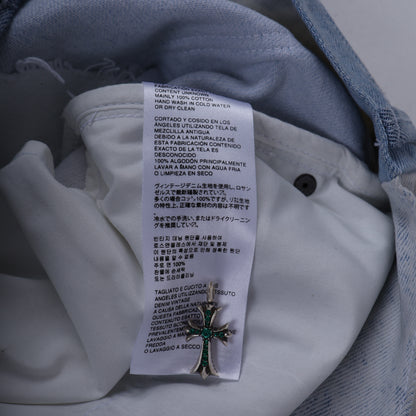 ANT/ANTI WHITE THRASHED DENIM