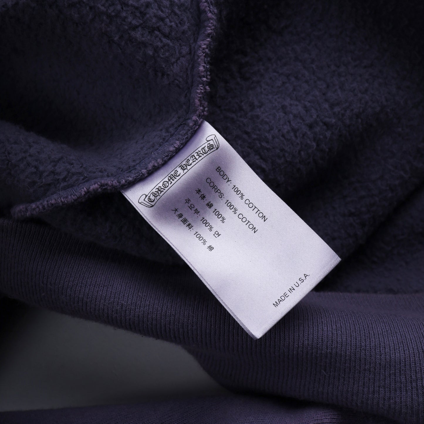 Chrome Hearts Blue CLB Friends and Family Exclusive Hoodie