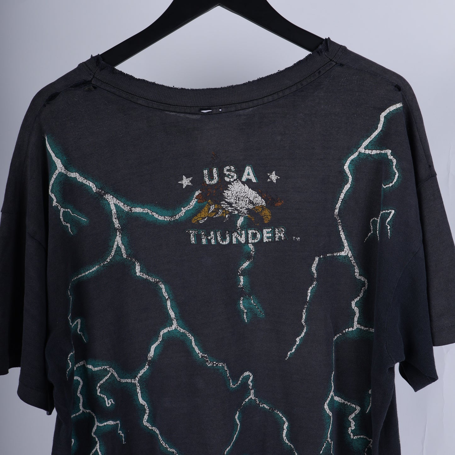 VINTAGE FADED USA THUNDER DRAGON T-SHIRT