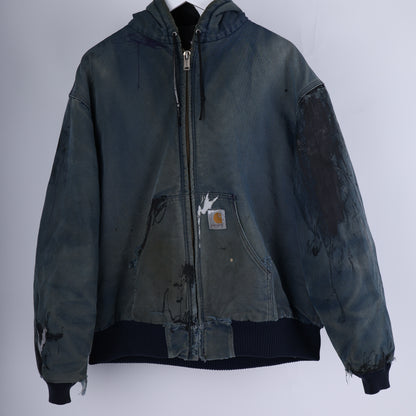 REB001 1 OF 1 HAND DRAWN FADED CARHARTT WORK JACKET