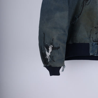 REB001 1 OF 1 HAND DRAWN FADED CARHARTT WORK JACKET