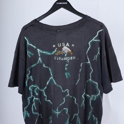 VINTAGE FADED USA THUNDER DRAGON T-SHIRT