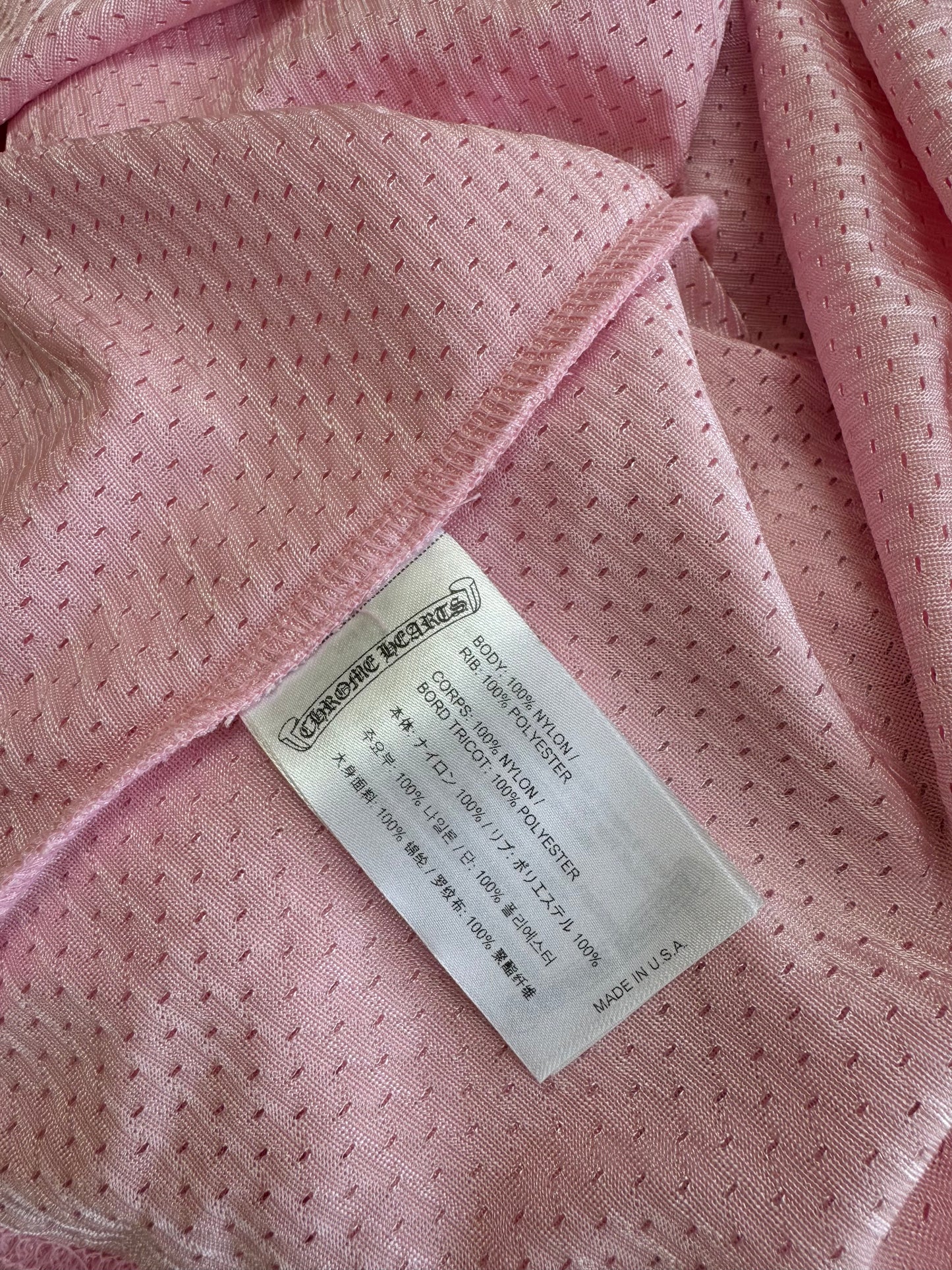 Chrome Hearts Pink Jersey