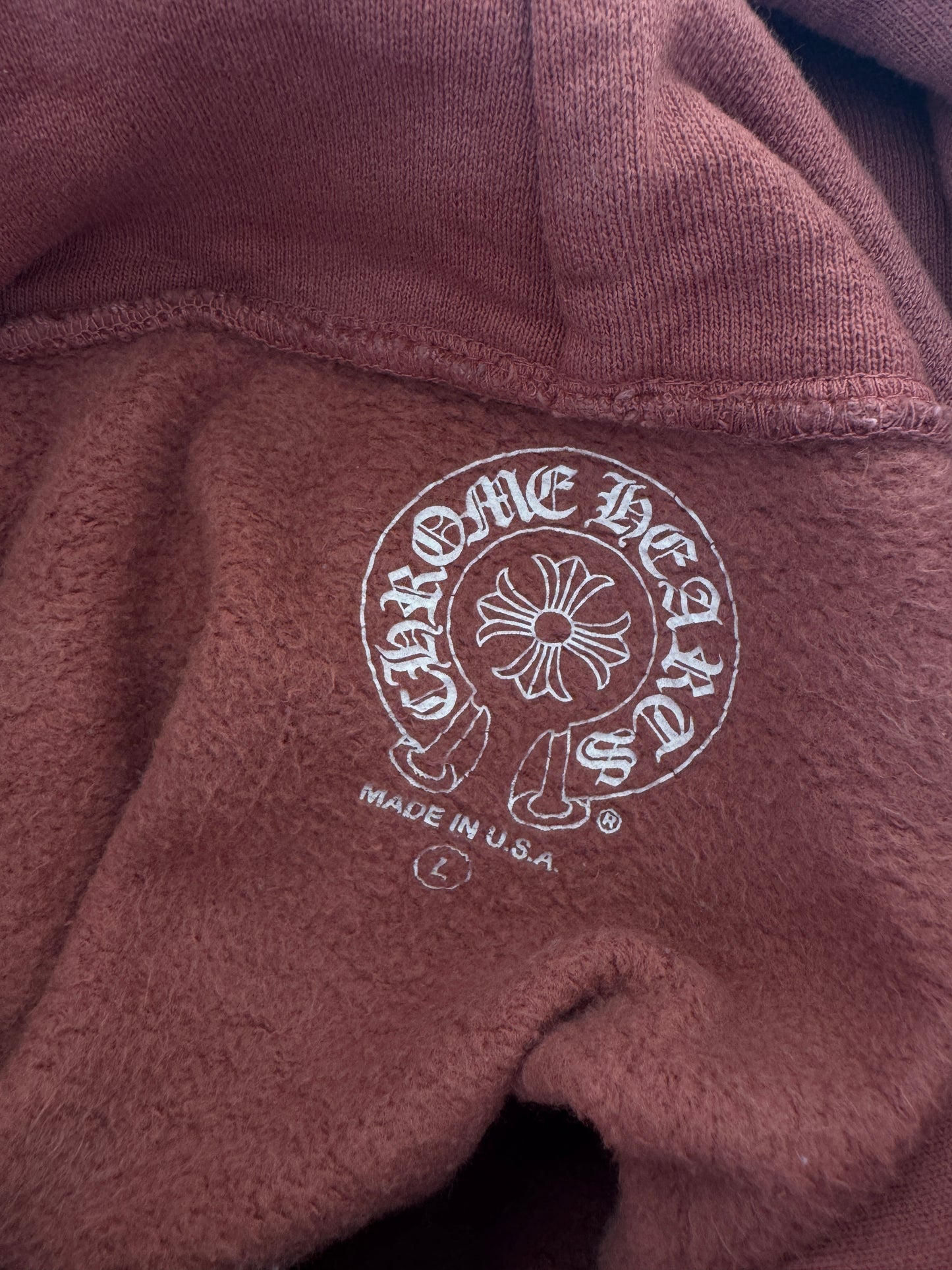 Chrome Hearts Red CLB Friends and Family Exclusive Hoodie