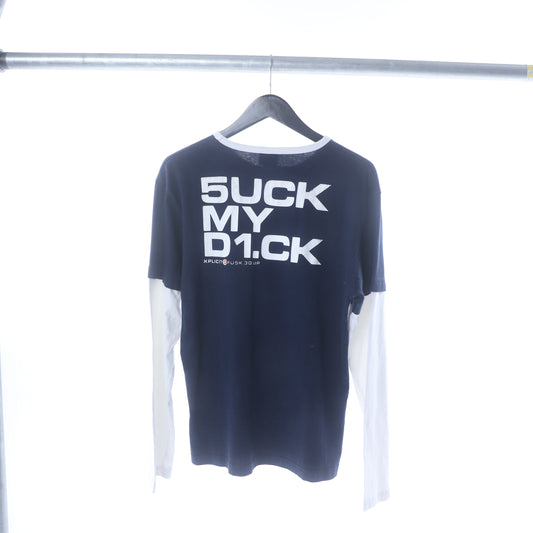 5uck My D1ck Tee Navy