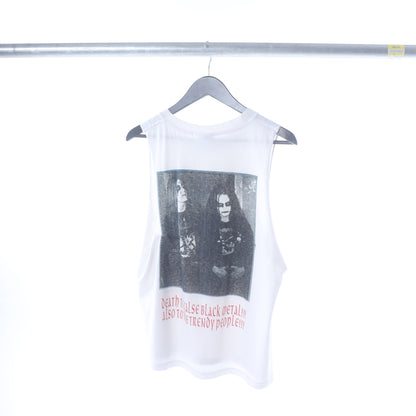 MAYHEM CUT OFF BLACK METAL TANK TOP