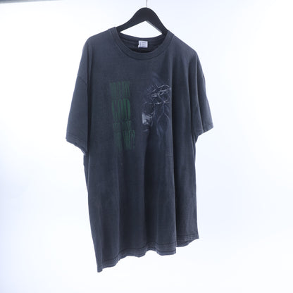 Faded What Has God Ever Done For You Vintage Tee XL