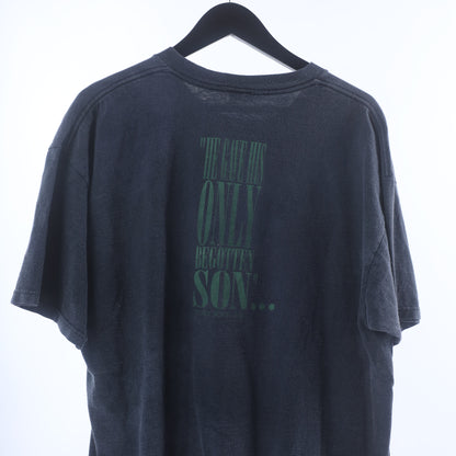 Faded What Has God Ever Done For You Vintage Tee XL