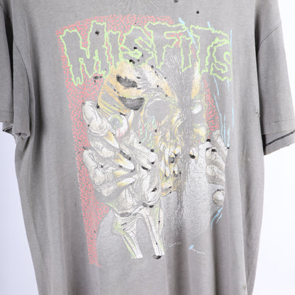 VINTAGE FADED THRASHED MISFITS T-SHIRT