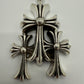 CHROME HEARTS TRIPLE CROSS PENDANT SMALL