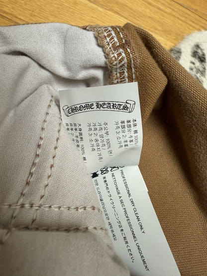 CHROME HEARTS SEX RECORDS X GALLERY DEPT FLARED CARPENTER PANTS