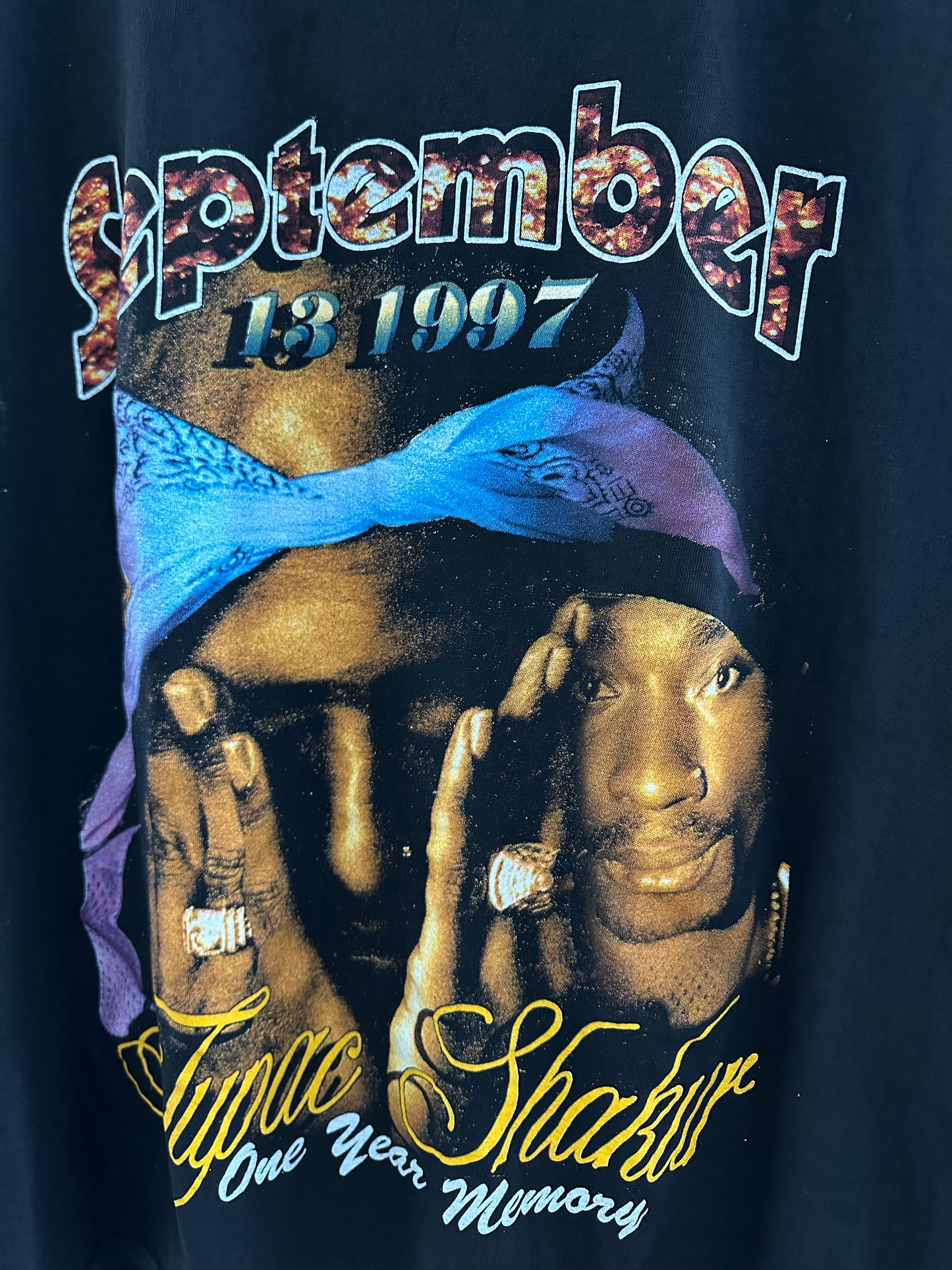 TUPAC MEMEORIAL VINTAGE TANK THUG LIFE MAKAVELI