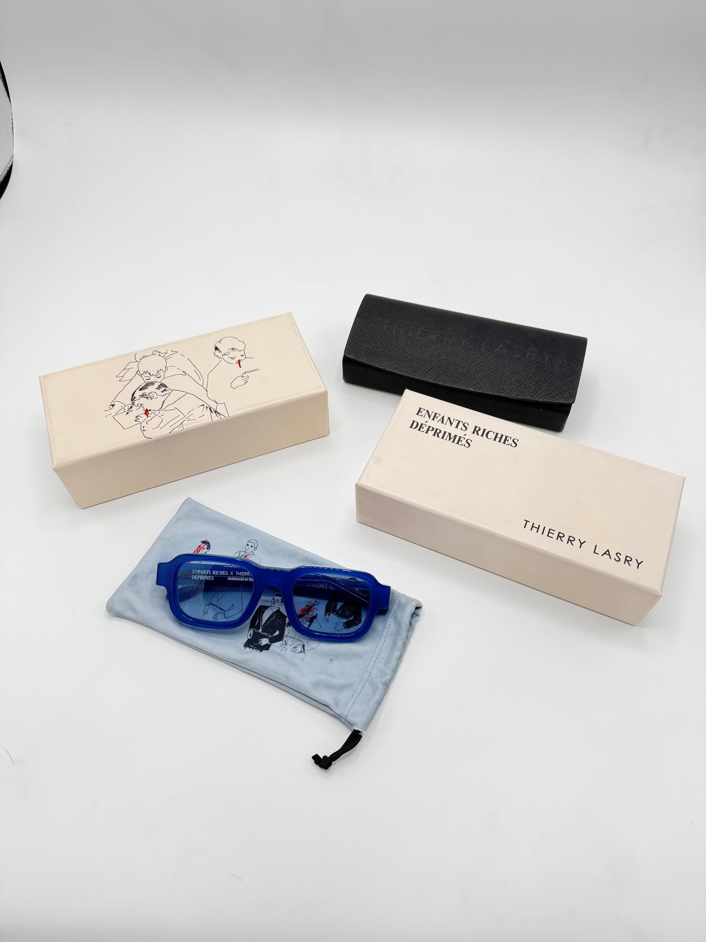 ERD x Thierry Lassry Isolar 2 Sunglasses Blue