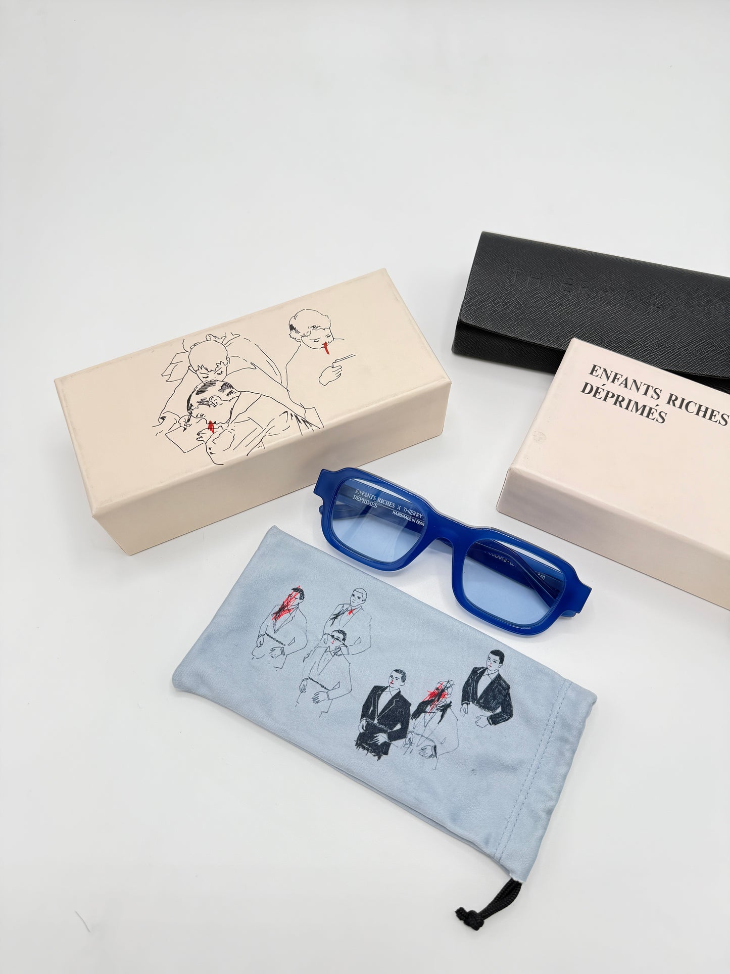 ERD x Thierry Lassry Isolar 2 Sunglasses Blue