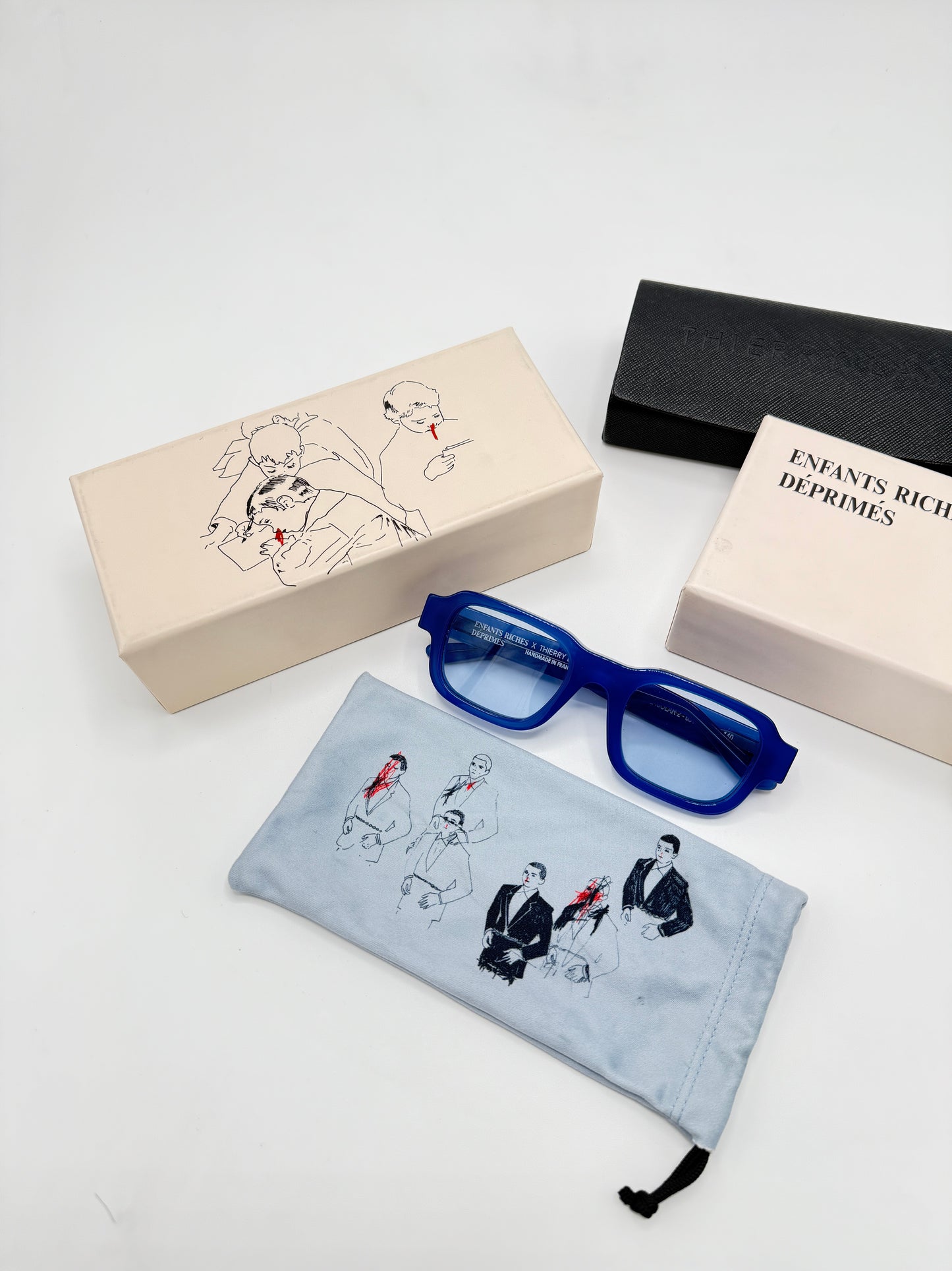 ERD x Thierry Lassry Isolar 2 Sunglasses Blue