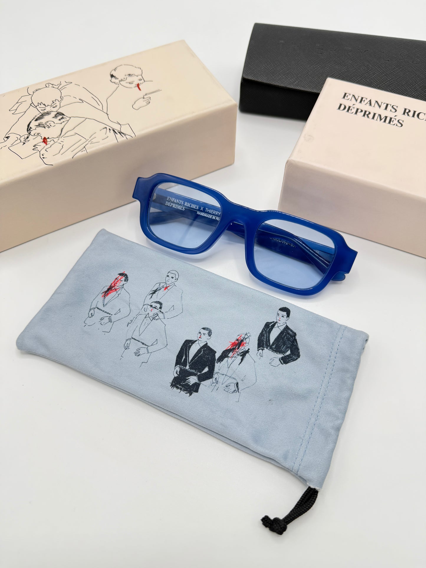 ERD x Thierry Lassry Isolar 2 Sunglasses Blue