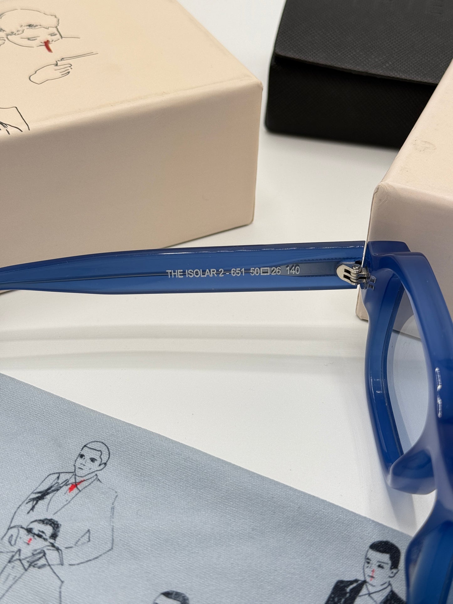 ERD x Thierry Lassry Isolar 2 Sunglasses Blue