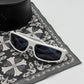 Chrome Hearts White Porny Sunglasses