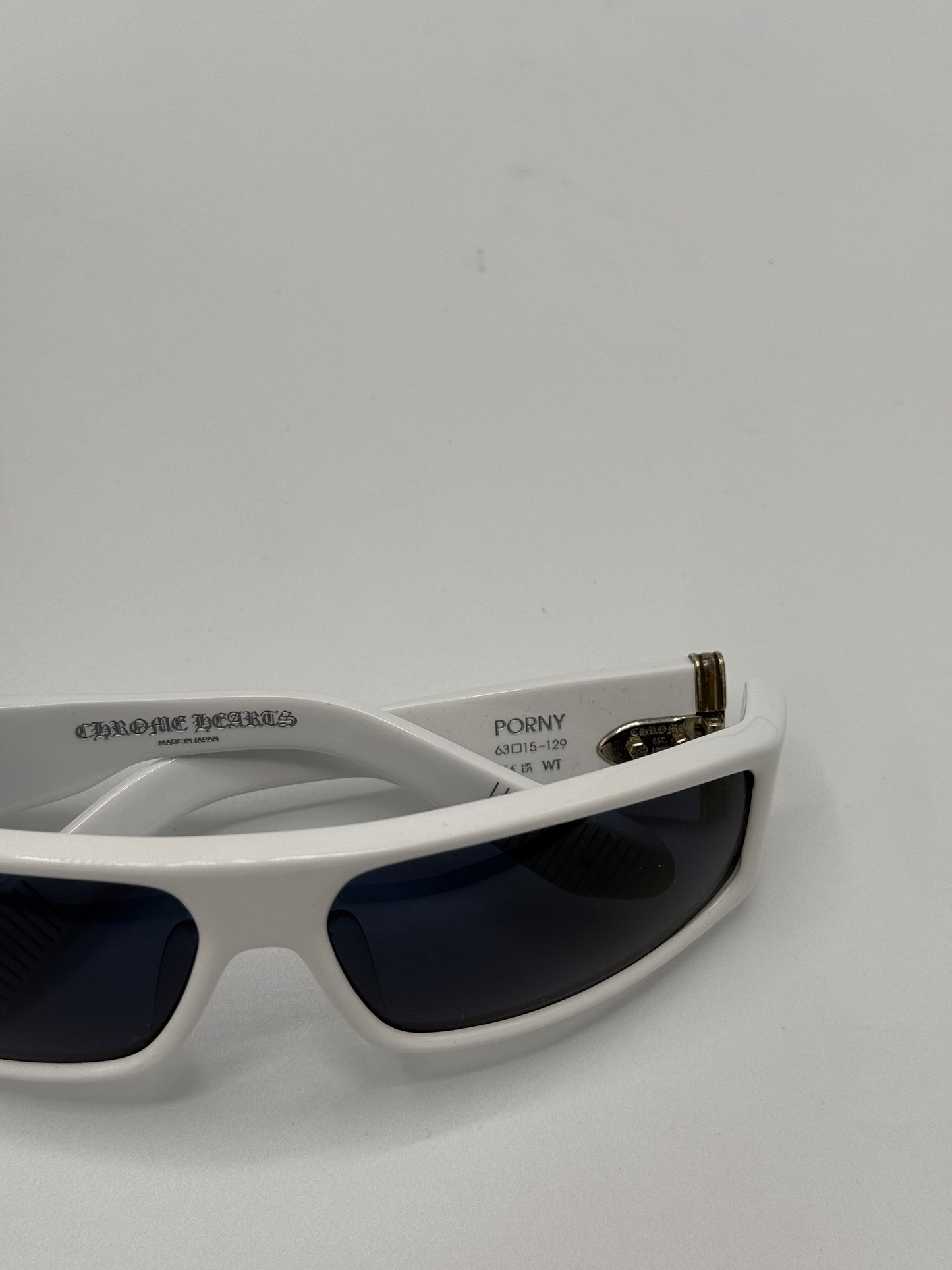 Chrome Hearts White Porny Sunglasses