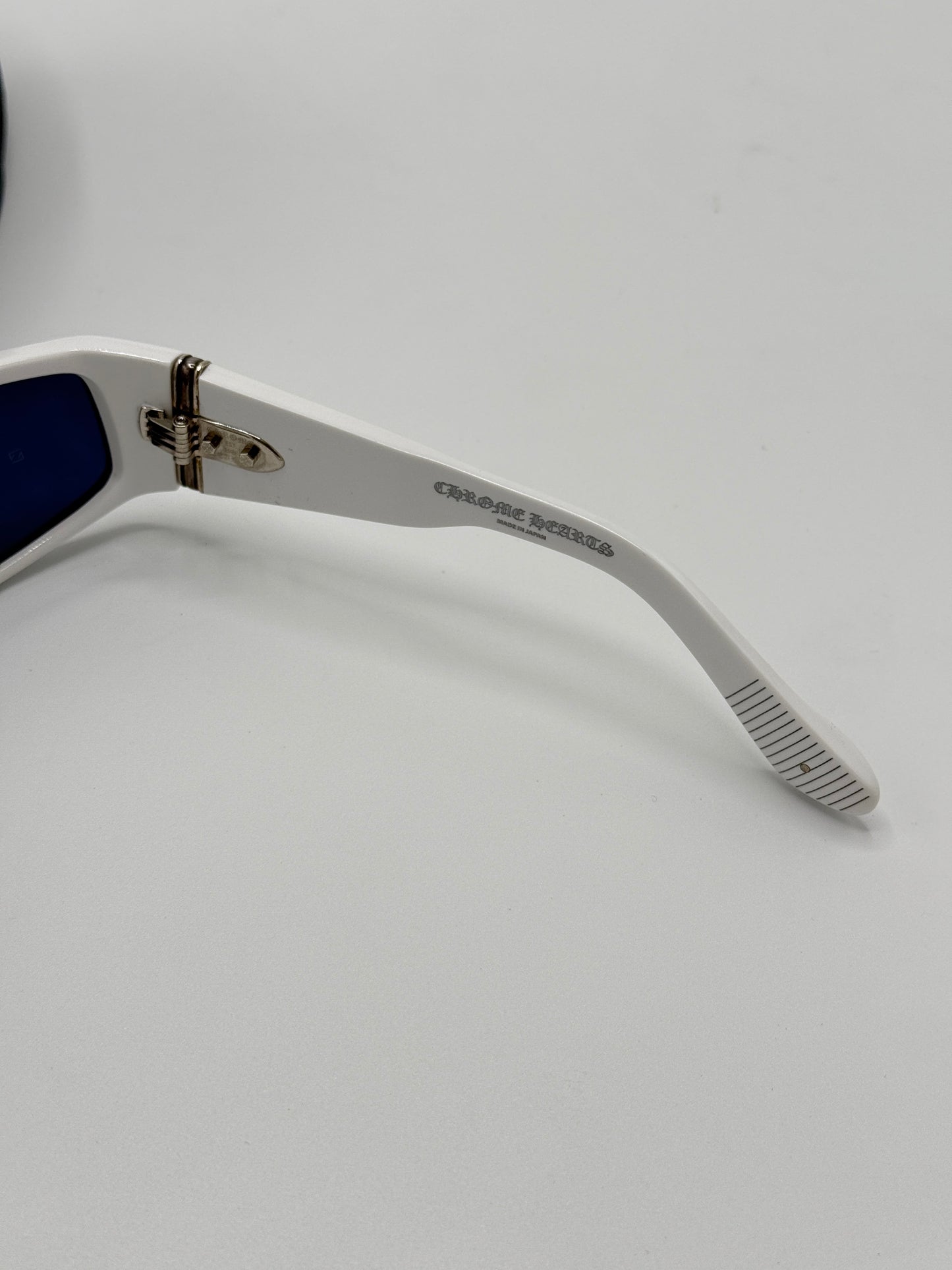 Chrome Hearts White Porny Sunglasses