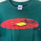 Vintage Prodigy 1997 Fat of the Land BREATHE Goldfish Green Tee