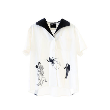 Enfants Riches Deprimes Romance Embroidered Shirt