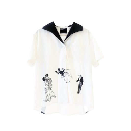 Enfants Riches Deprimes Romance Embroidered Shirt